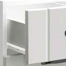 vidaXL Armadio da cucina Lucca bianco in legno d'ingénierie - Bianco - Visualizzare 9