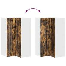 vidaXL Armoire de cuisine Chêne fumé 57 x 57 x 100 cm - Tabac - Voir 11