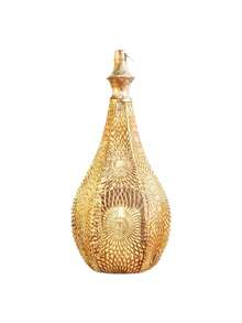 1个葫芦形镂空装饰烛台灯家居装饰工艺烛台摆件