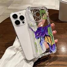 Funda para móvil BMW, diseñada con una elegante ilustración de coche y rayas vibrantes. Compatible con  17,  16,  16 ProMax,  15,  15 ProMax,  14,  13,  12 y  11 Pro. Fabricada en TPU, ofrece protección a prueba de golpes. Perfecta para amantes de los coches, amigos, cumpleaños, vacaciones, novios, novias y regalos de San Valentín. - Color mixto LB11 - Ver 2