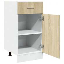 vidaXL Armadio con cassettiera inferiore "Lyon" Chêne Sonoma 40 x 46 x 81,5 cm Legno d'ingegneria - Castano - Visualizzare 5