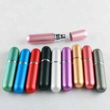 1pcs 5ml Refillable Perfume Bottle Mini Aluminum Perfume Spray Bottle Travel Container With Empty Atomizer Bottles - Màu hỗn hợp - Xem 11