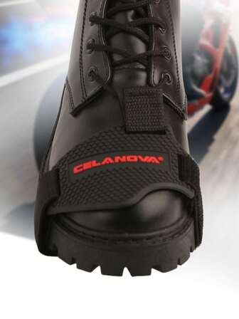1 pieza Protector de goma para zapatos de motocicleta, equipo de protección de palanca de cambios antideslizante, funda ligera para bota de palanca de cambios, protector de palanca de cambios útil