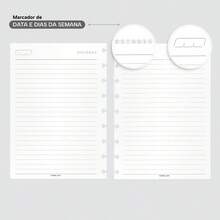 ISCOOL Disc Notebook Refill Lined Classic 50 F 90g M - M (17cm x 23cm) - Ver 3