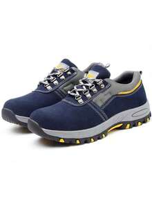 男士钢头工作鞋、安全鞋、防刺穿工作靴、耐用结实鞋、安全鞋