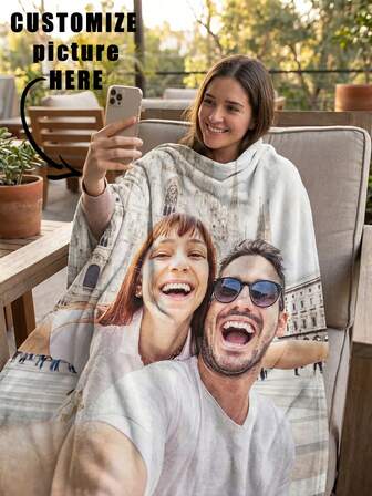 1 Pieza Manta de Collage de Fotos Personalizada con Texto, Personalizada con 6 Fotos para Cumpleaños, Aniversario, Boda, Halloween o Navidad, Regalo Romántico para Novio o Novia Amor, Acogedor, Cálido, Suave, Cómodo Personalizado, Único, Regalo Ideal, Transpirable, Ligero, Lavable, Divertido, Lindo, Amor, Suave, Cómodo, Elegante, Simple, Personalizado, Único, Regalos Ideales para Él, Regalos Ideales para Ella, Él, Ella, Novio, Novia, Papá, Mamá, Familia, Amigos, para Aniversarios, para el Día de la Madre, para Cumpleaños, para el Día de San Valentín, para Graduación, para el Día del Padre, para Bodas, para Inauguración de Casa, Sofá, Cama, Coche, Sala de Té, Dormitorio, Baño, Sala de Estar, Comedor, Selección de Temporada, Decoración de Otoño, Glamour de Año Nuevo