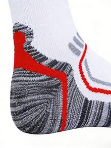 3/2/1 双装专业滑雪压缩袜，柔软舒适透气男士保暖袜 - 彩色 - 查看 4