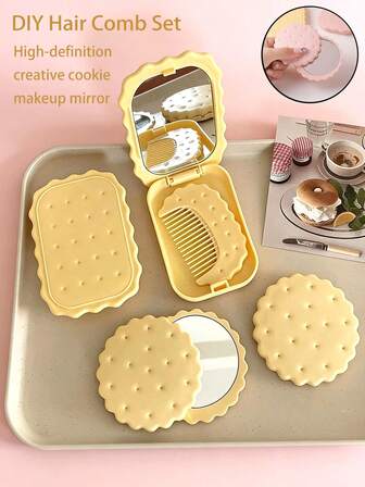 1 Stück Quadratischer Kompaktspiegel mit Strass-Verzierung, neuer luxuriöser funkelnder Diamant tragbarer doppelseitiger Klappspiegel für Make-up Korrekturen unterwegs, glänzender kristalliner tragbarer Klappspiegel mit eingebetteten Diamanten, doppelseitiger faltbarer Taschenspiegel in verschiedenen Diamant-verzierten Ausführungen, ideal als Geschenk zum Valentinstag oder Muttertag