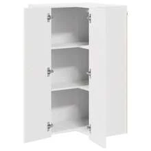 vidaXL Armadio da cucina Blanc 57 x 57 x 100 cm Legno d'ingénierie - Bianco - Visualizzare 5