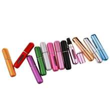 1pcs/Lot 5ml Mini Refillable Perfume Bottle With Spray Scent Pump Empty Cosmetic Container Atomizer Bottle For Travel Tool - Mix Colors - View 8