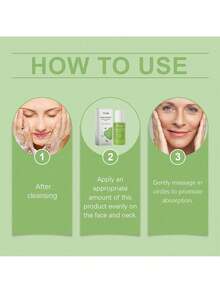 Hoygi 30ml/Anti-Aging Hydrating Serum + Radiance | Hyaluronic Acid + Glycerin + Panthenol + Sodium PCA | Firming Face Cream | Reduces Wrinkles And Fine Lines | For Dry And Dehydrated Skin | Daily And Night Care, Skin Care, Cosmetics, Makeup, Skincare - Collagen - 查看 4
