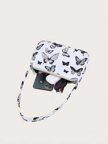 时尚拉链单肩包，时尚蝴蝶图案腋下包，时尚链条装饰钱包 时尚拉链单肩包，时尚蝴蝶图案腋下包，时尚链条装饰钱包，时尚蝴蝶包