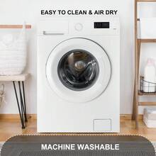 Bath Tub And Shower Mats, Non Slip 40 X 16 Inch Extra Large Bathtub Mat, Machine Washable Bathmat With Drain Holes, Suction Cups For Bathroom Floor, Gray - 灰色的 - 查看 7