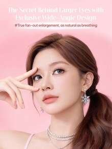 Mlen Diary Self-Adhesive Eyelash Clusters, C-Curl Volumizing Double-Sided Magnetic Fake Eyelashes, No Glue Needed, Reusable, Press-On Style Self-Adhesive Eyelash Clusters, Natural Makeup Effect DIY Eyelash Extension Kit