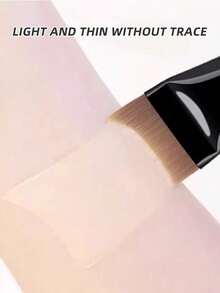 3 件套黑色超薄粉底刷；轻薄面部轮廓刷；扁平面膜刷；粉底霜晕染刷；银色粉底；粉底刷；粉底刷；轻薄超薄粉底刷；面部轮廓刷；扁平轮廓刷；粉底霜晕染刷。 - 彩色 - 查看 5