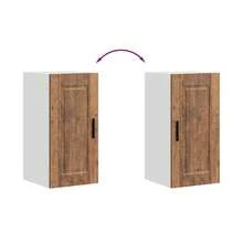 vidaXL Armario mural de cocina Porto vieux bois bois d'ingénierie - Marrón - Ver 8