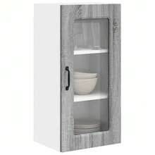 vidaXL Armoire de cuisine Kalmar Gris Sonoma 40 x 31 x 80 cm - Gris - Voir 3
