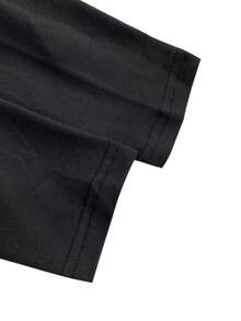 European & American Style Women's Fashion Fitted Mandarin Collar Cardigan With Thumb Hole Sleeves, Fitted Sexy Jacket & Flared Pants Set - Black - View 5