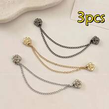 Camellia Flower T-Shirt Dress, Short Sleeve, Fixed Adjustable Button, Longer Hem, Fixed Button - Multicolor - View 17