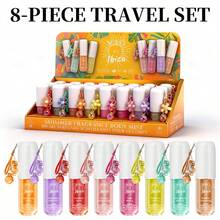 SOLO EN IBIZA 8-Piece Shimmering Body & Hair Mist Set (1.02 Fl Oz/30 Ml Each) - 8 Travel-Size Scents, Sparkling & Long-Lasting For Gifting - 8-Piece Set-Shimmer-1.02 Fl oz/pcs - 查看 5