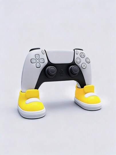 Soporte para control de juego impreso en 3D - Con un diseño de zapato multifuncional con abrazaderas ajustables y una base estable antideslizante, ahorrando espacio en el escritorio. Adecuado para consolas de juegos retro, mini PC, entornos de oficina y estaciones de juego (hecho de plástico duradero y portátil).
