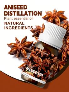 EMBRACEX. Tinh dầu hồi sao 10ml, tinh dầu thơm nguyên chất chất lượng cao, thích hợp dùng cho nến, làm xà phòng, máy khuếch tán tinh dầu, liệu pháp hương thơm hồi sao, bao bì quà tặng. - hạt hồi - Xem 3