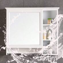 ccBathroom Mirror CabinetWall Mounted Storage Cabinet Medicine Cupboard HD Silver Mirror Extended Towel Drying for Bathroom Kitchen Bedroom. A 58cmnn - A - Ver 6