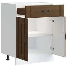 vidaXL Armadio da cucina Lucca chêne marron bois ingénierie - Castano - Visualizzare 7