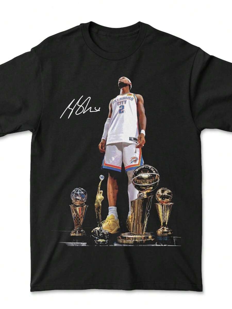 Shai Gilgeous-Alexander MVP _ Champion Energy Tee - Black - View 1
