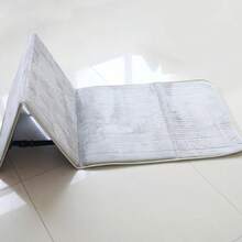 1件装 Al Arabia 穆斯林祈祷毯，伊斯兰礼品，穆斯林便携式祈祷毯，带指南针，红色派对装扮旅行保护垫，椅子下垫，礼品，轻便旅行垫祈祷垫，可折叠，室内外均可使用，适合朝圣、学习、大厅、穆斯林节日 - 便携式家用跪垫 - 彩色 - 查看 3