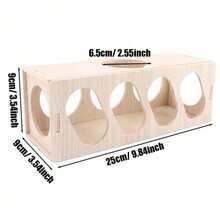 Đường hầm cho chuột hamster, chỗ ẩn náu cho chuột hamster, thang leo cho chuột hamster, có thể chôn trong lót chuồng hoặc nối với thức ăn cho chuột hamster, đồ dùng cho chuột hamster, phụ kiện chuồng chuột hamster - Nhiều màu - Xem 13