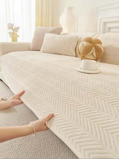 1 chiếc đệm sofa đơn giản, mềm mại, dùng được cả bốn mùa, kiểu dáng hiện đại, có thể giặt máy, thích hợp trang trí nhà cửa.