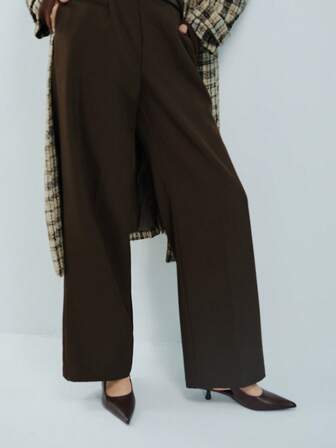 Fall/Winter 2025 4cm Brown High Heel Pumps, Slip-On Party Formal Shoes, Stiletto Heel Dress Shoes, Kitten Heels, Elegant