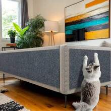 Thảm cào móng tự dính cho mèo, có thể cắt tỉa, thảm cào móng góc tường cho mèo, thảm bảo vệ đồ nội thất tự làm cho mèo, thảm bảo vệ ghế sofa. - 15,75 x 78,74 inch (40 x 200 cm) - Xem 13