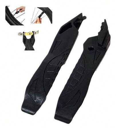 TendenciaPalancas Quita Llantas Desmontables Bici 3en1 Pinza Y Gancho NegroCalidad premium