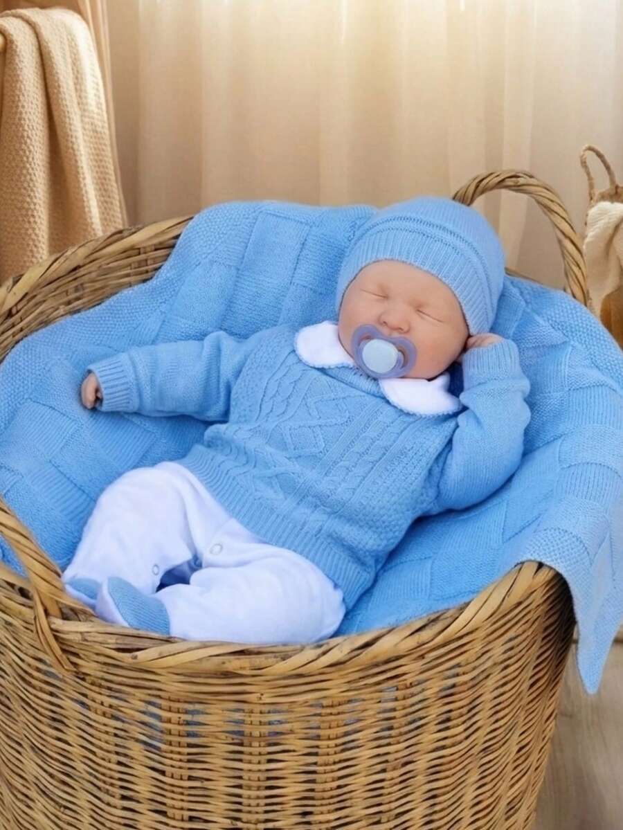 Nika Baby Baby Boys Jumpsuits - 淺藍色 - 查看 1