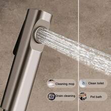 Shower Head Set With Handle Bathroom Rainfall System Wall Mounted Fixtures Rain Shower Complete Combo - Multicolor - View 9