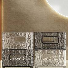 1pc/3pcs Acrylic Transparent Desktop Organizer Box, Suitable For Storing Cosmetics, Stationery, Documents, Dorm Supplies, Drawer Divider, Home & Dorm Daily Necessities, Essential Summer Organizer For Women, Travel Gift