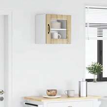 vidaXL Armoire de cuisine Chêne Sonoma 40 x 31 x 40 cm - Tabac - Voir 4