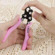 1 Set Curved Pliers Kit & Jewelry Making Tools - 1.5/2.25/3mm Professional Coiling Pliers For 18-26 Gauge Craft Wire, Includes Wire Straightener And Jewelry Saw Frame With Blade, For DIY Beaded Earrings & Bracelet Making (Please Select Option Based On Image)