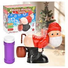 TendenciaJuguete De Navidad De La Máquina De Pompas De Jabón NavidadCalidad premium - Rojo - Ver 12