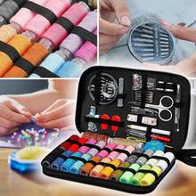 1 Set Premium Portable Sewing Tool Kit Storage Bag, Multifunctional Mini Sewing Supplies Set, Home Handmade Embroidery Kit, Retro Sewing Tools Quilting Accessories, Suitable For Travel Essentials, Home Decor, Hilo, DIY Crafts, Pants, Buttons, Crochet Hooks, Sewing Machine, Needles, Threads, Sewing Fabrics, Valentine's Day, Wedding, Carnival - Multicolor - View 4