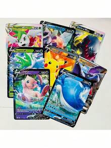 9/18pcs Pokemon Creative Fun Pikachu Cards, Pokemon Pocket Monster Pikachu - Multicolor - View 6