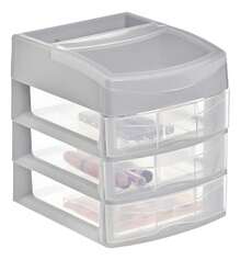 TendenciaMini Cajonera Italhome Organizador De Escritorio Maquillaje Sesia 3 GrisCalidad premium - Salmón Sesia 3 - Ver 1