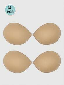 2/1 paire de coussinets adhésifs pour soutien-gorge pour femmes, convient pour un port quotidien - Multicolore - Voir 14