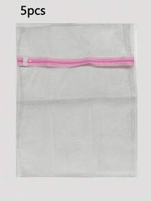 1-5pcs Zipper Honeycomb Mesh Laundry Bags, Clean Clothes, Isolate Bacteria, Prevent Damage From Washing Machine, Suitable For Shirts, Bras, Socks, Pantyhose, Underwear, Jackets, T-Shirts, Suits, Etc. Also Suitable For Bedding Protection Bags. 40cm*50cm. Travel Storage Bags, Laundry Baskets, Washing Machine Bags, Dirty Clothes Bags For Bathroom And Dormitory, Clean Clothes Bags, Bra Bags, Bathroom Supplies, Laundry Room Supplies - Multicolor - View 16