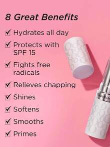 ELIZABETH ARDEN 8小时润唇膏，质地柔滑，滋润不油腻，轻盈易涂抹，持久保湿，修护干裂双唇，日常必备润唇膏，3.7克/0.13盎司 - 3.7克 - 查看 10