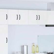 vidaXL Armario de cocina con estante blanco brillante 60 x 31 x 40 cm - Blanco - Ver 2