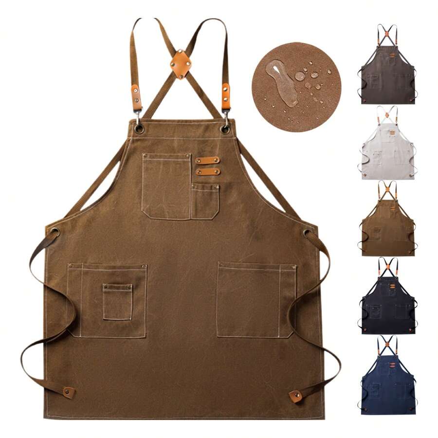 TendenciaMandil Chef  Mandil Barista  Delantal  Impermeable MultiusosCalidad premium