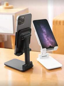 1pc Foldable Desk Phone Holder Stand, Suitable For All Smartphones, Ideal Office Accessory, Compatible With IPhone, Android Phones, Birthday Gift For Family And Friends, Phone Accessory - Multicolor - View 5